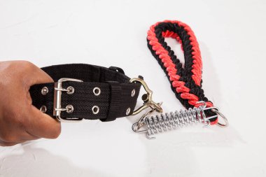 Tasma normalde köpeğini gezdirmek için kullanılır..