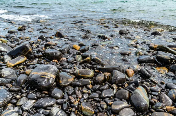 stock image Beautiful rock beach and scenery in Koh Hin Ngam island, Tarutao National park, Thailand.