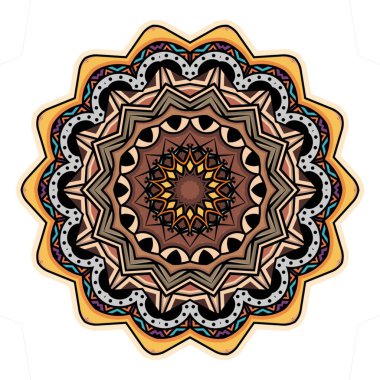 Mandala abstract ornate ornamental concept for element design