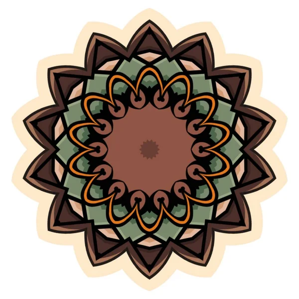Mandala Abstract Ornate Ornamental Concept Element Design — ストック写真