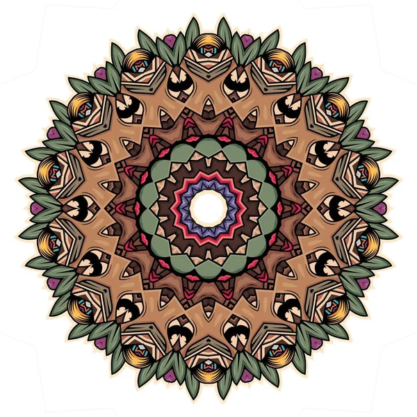 Mandala Abstract Ornate Ornamental Concept Element Design — Stock fotografie