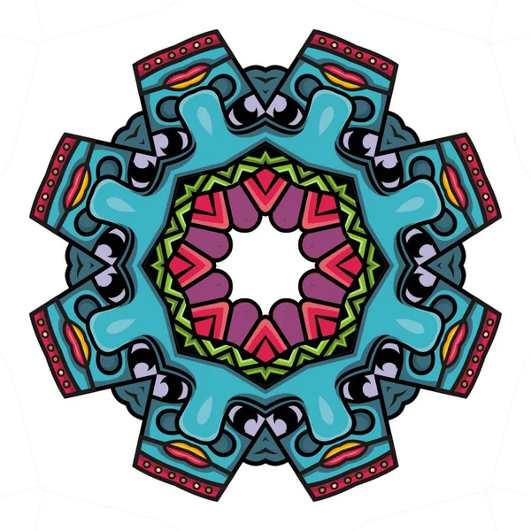 Mandala Abstraktní Dekorativní Koncept Pro Design Prvků — Stock fotografie