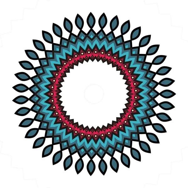 Mandala Flower Ornate Design Element Design — стокове фото
