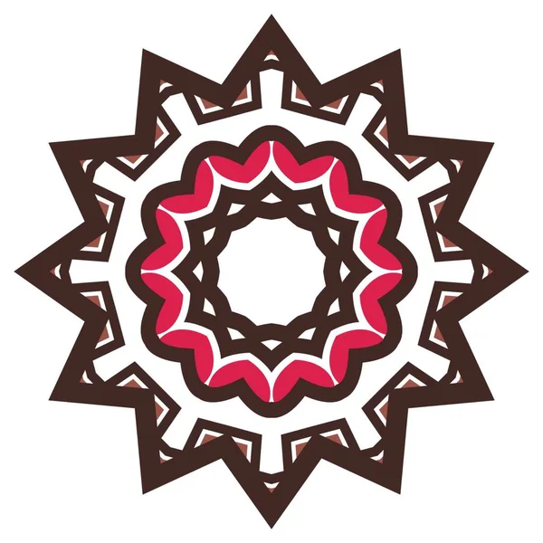 Mandala Prydnadsdesign Koncept För Elementdesign — Stockfoto