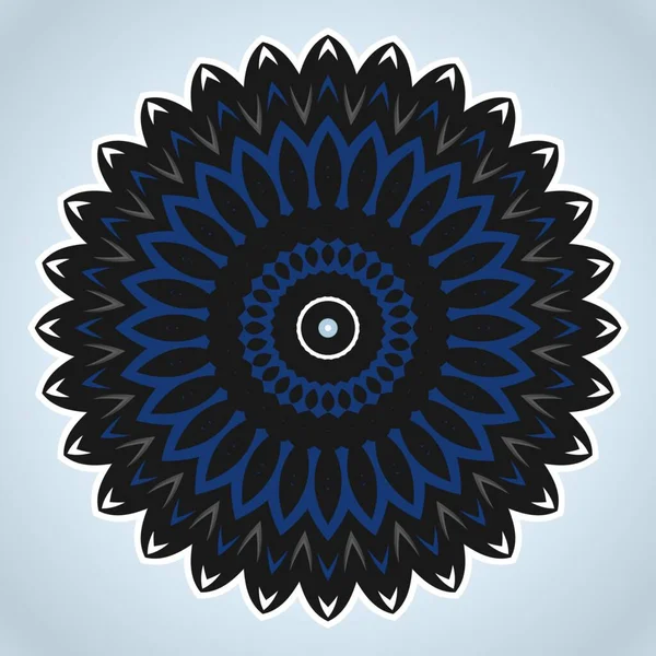 Mandala Ozdoba Kwiat Ozdoba Dla Projektu Elementu — Zdjęcie stockowe