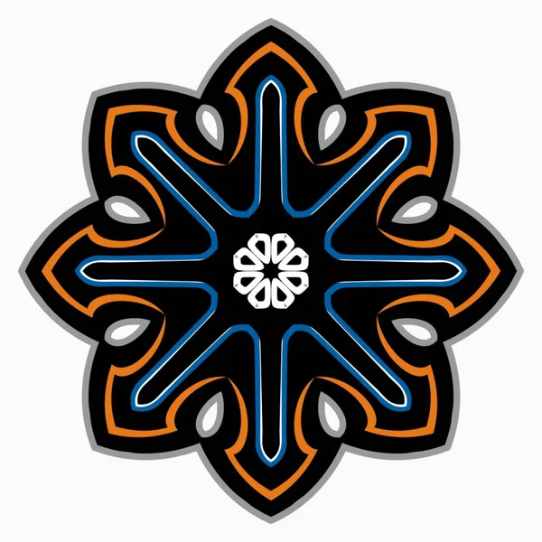 Mandala Decoração Ornamento Simples Para Design Elementos — Fotografia de Stock