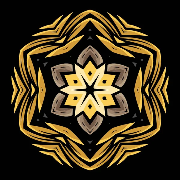 Concepto Diseño Ornamental Mandala Para Diseño Elementos — Foto de Stock