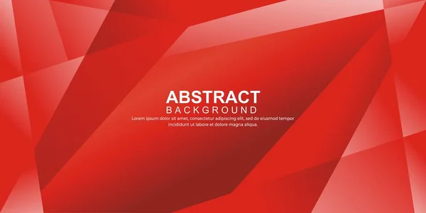 Plantilla Diseño Fondo Abstracto Degradado Rojo — Vector de stock