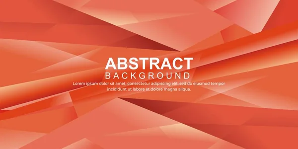 Rouge Abstrait Forme Géométrique Fond Vecteur — Image vectorielle