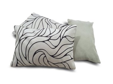 Modern dekoratif yastıklar.