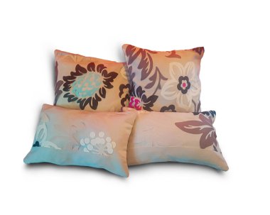 Modern dekoratif yastıklar.