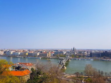 budapeşte, macaristan, mimari doğa ve nehir