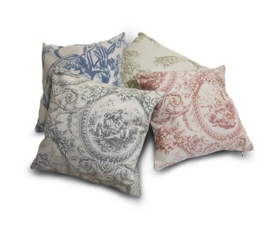 Modern dekoratif yastıklar.