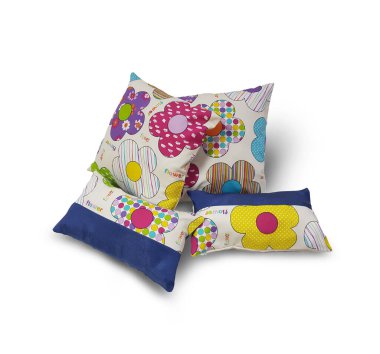 Modern dekoratif yastıklar.