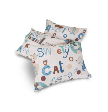 Modern dekoratif yastıklar.