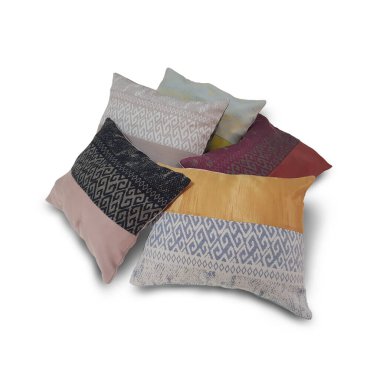Modern dekoratif yastıklar.