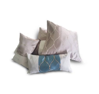 Modern dekoratif yastıklar.