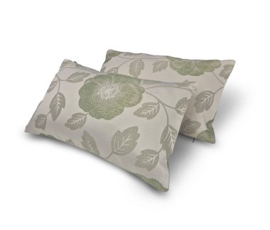 Beyaz arka planda dekoratif yastıklar.