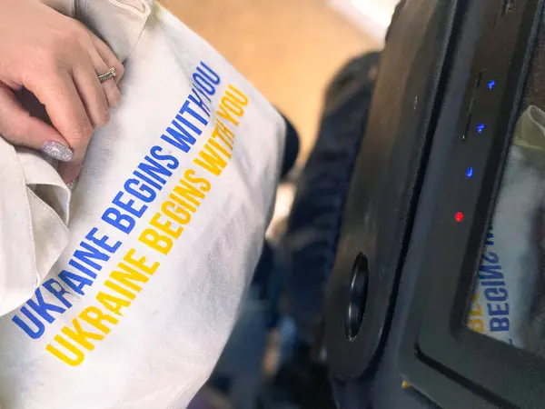 Eko çanta Ukrayna seninle başlıyor.