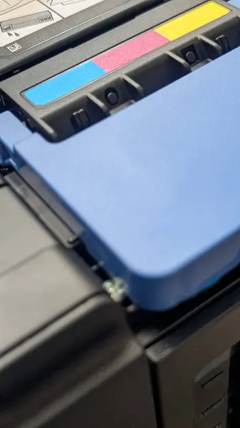 Yazıcının üç renk mürekkebi