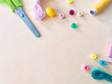 zanaat araçları DIY arka plan yatay