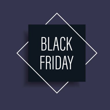 Kara Cuma bayrağı, sınırlı süre için özel teklif, web afişi. Kara Cuma satışının tasarımı. Kara Cuma için Matbaa Afişi. Modern minimalist soyut arkaplan.