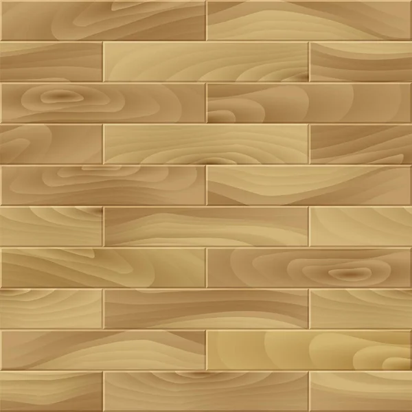 Realistisches Natürliches Helles Braunes Holz Nahtloses Muster Holzdielen Strukturierte Dielen — Stockvektor