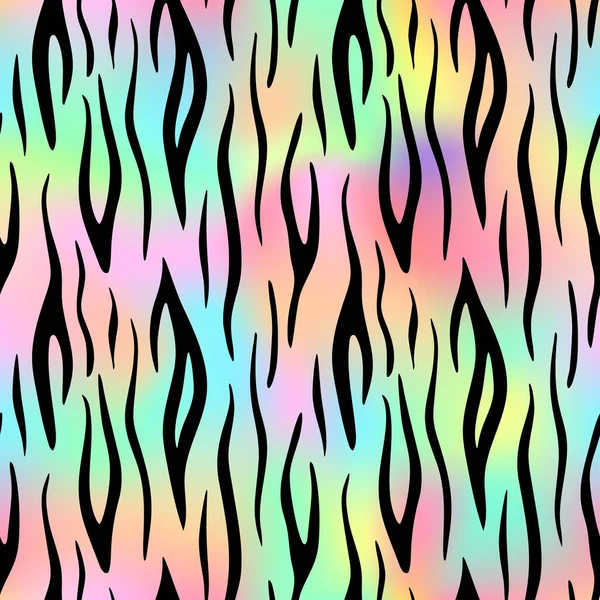 bright neon zebra wallpaper