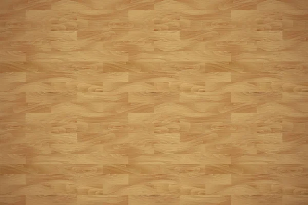Holz Panel Muster Horizontalen Hintergrund Realistischer Naturbraun Holzboden Holzdielen Strukturierte — Stockvektor