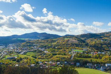 Banska Stiavnica UNESCO 'nun sonbaharda tarihi kenti, Slovakya