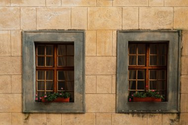 Şatonun iç kısımlarının detayları. Gotik ve Rönesans öğeleri 12. yüzyılda yapılmış romantik bir şato.. 
