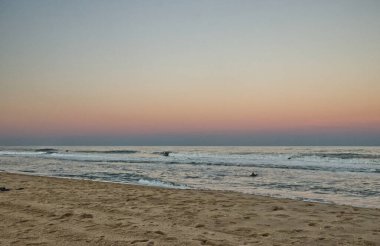 Sörfçüler için uzun bir gün sona erdi - Ocean City, MD, ABD