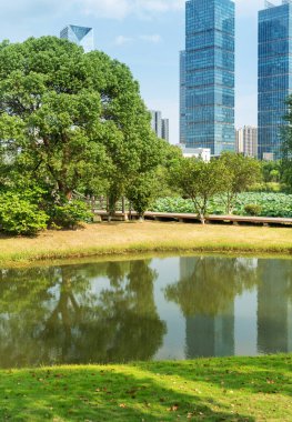 Çin 'deki Lakeside modern ofis binası