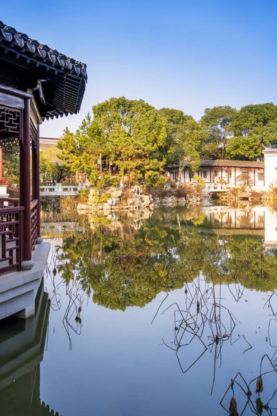 Jardim Tradicional Estilo Jiangnan — Fotografia de Stock