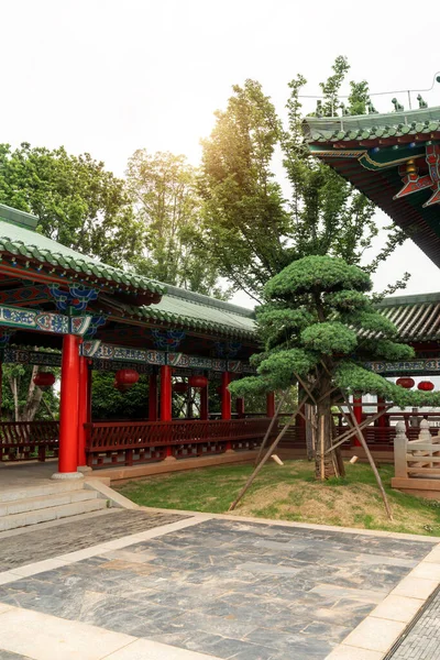 Corridor Van Klassieke Architectuur China Stockfoto
