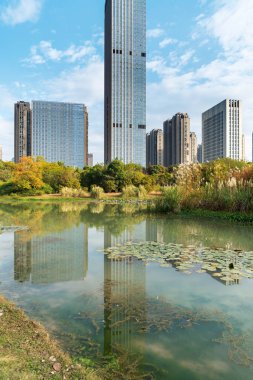 Çin 'deki Lakeside modern ofis binası