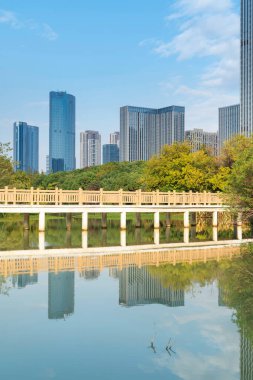 Çin 'deki Lakeside modern ofis binası