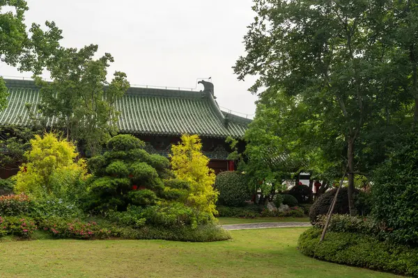 天光閣 伝統的な 古代中国の建築 木で作られた — ストック写真