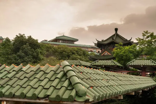 Tengwang Paviljoen Nanchang Traditionele Oude Chinese Architectuur Van Hout Stockfoto