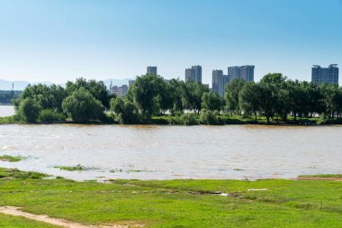 Çin 'deki Lakeside modern ofis binası