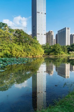 Çin 'deki Lakeside modern ofis binası
