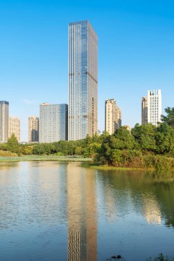 Çin 'deki Lakeside modern ofis binası