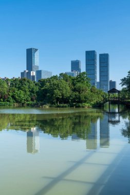 Çin 'deki Lakeside modern ofis binası
