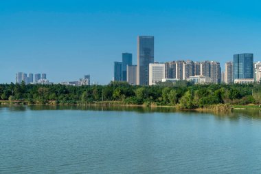 Çin nanchang 'ının panoramik resmi