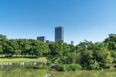 Çin 'deki Lakeside modern ofis binası