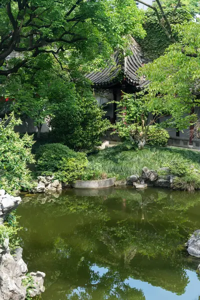 stock image A traditional garden in the Jiangnan style