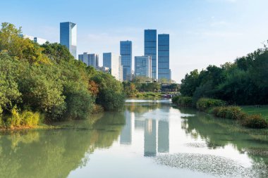 Çin 'deki Lakeside modern ofis binası