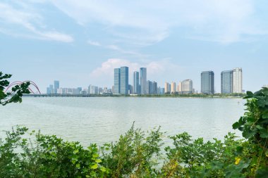 Çin 'deki Lakeside modern ofis binası