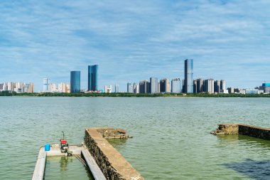 Çin nanchang 'ının panoramik resmi