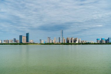 Çin nanchang 'ının panoramik resmi